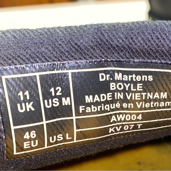 Dr Martens  Airwair Shoes Sz 11 Soft Wair Comfort Footbed - Picture 3 of 9